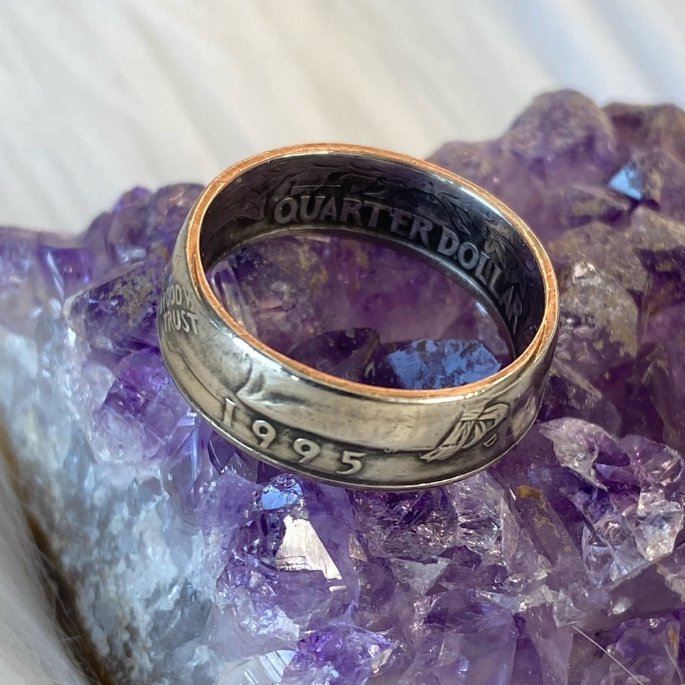 1995 Quarter Coin Ring - Picture 3 of 7
